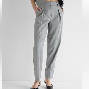 Express Gray Women's Tailored Trousers